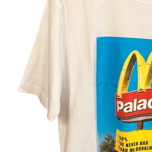 Palace McDonald's Graphic Short Sleeve Tee Shirt - Picture 5 of 11